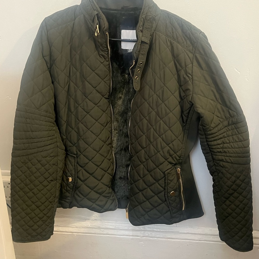 Quilted Green Jacket
